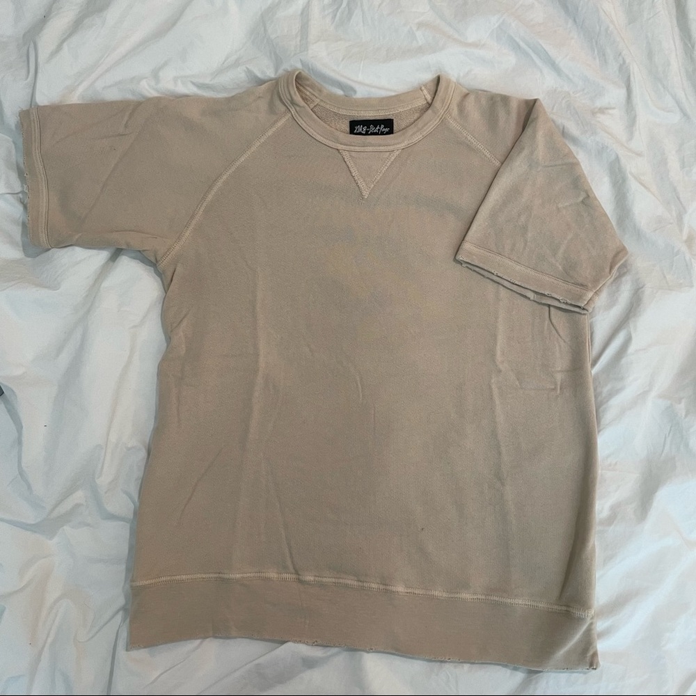 Back Beat Co. Organic Cotton SS Sweatshirt - L